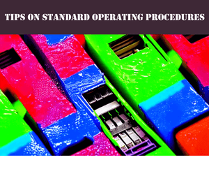 Standard Operating Procedure - Writing Tips